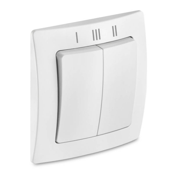 Väggbrytare ventilationsstyrning LUNOS