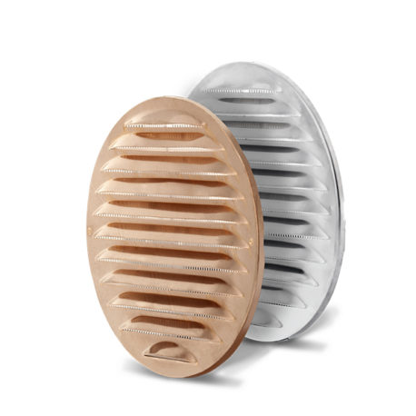 Runda yttergaller LUNOS ventilation