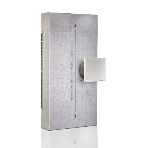 Produktbild på LUNOTherm för mer diskreta fasad ventiler